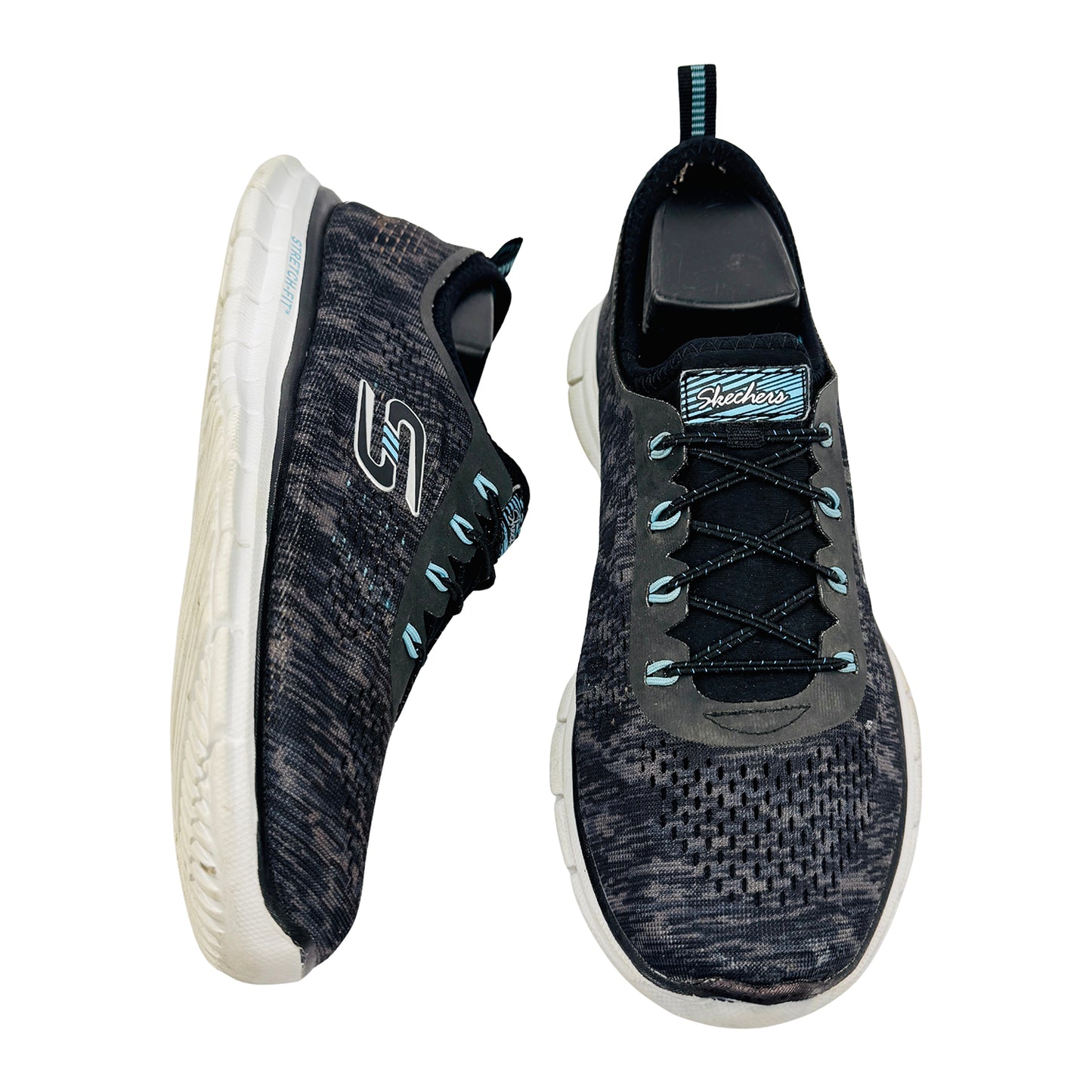 Skechers Glider - Deep Space Shoes (Size 38.5) - 22722 BKAQ