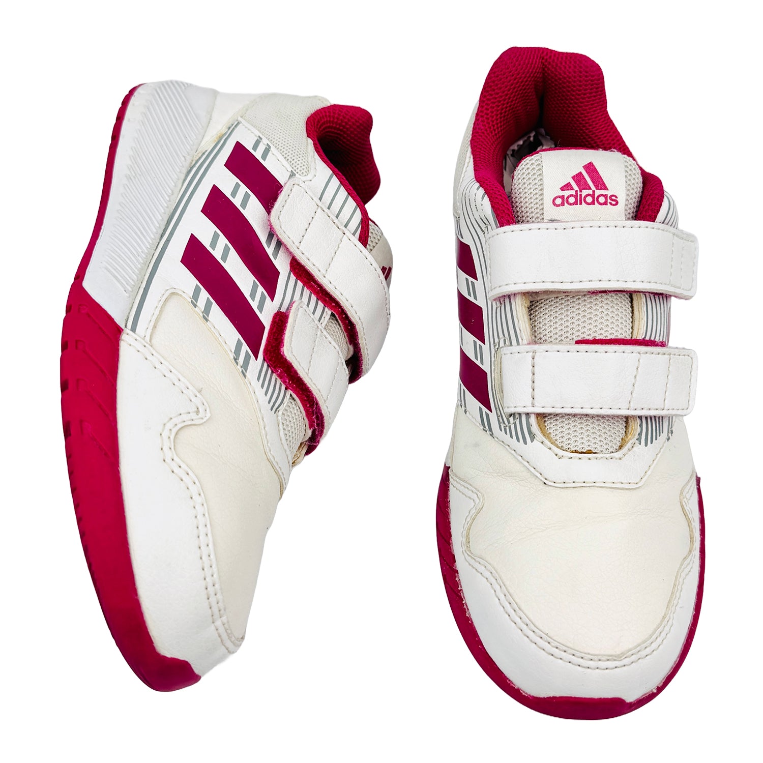 One Front One Cross image of Adidas Kid's AltaRun Sports Shoes (Size 32) - BA7427
