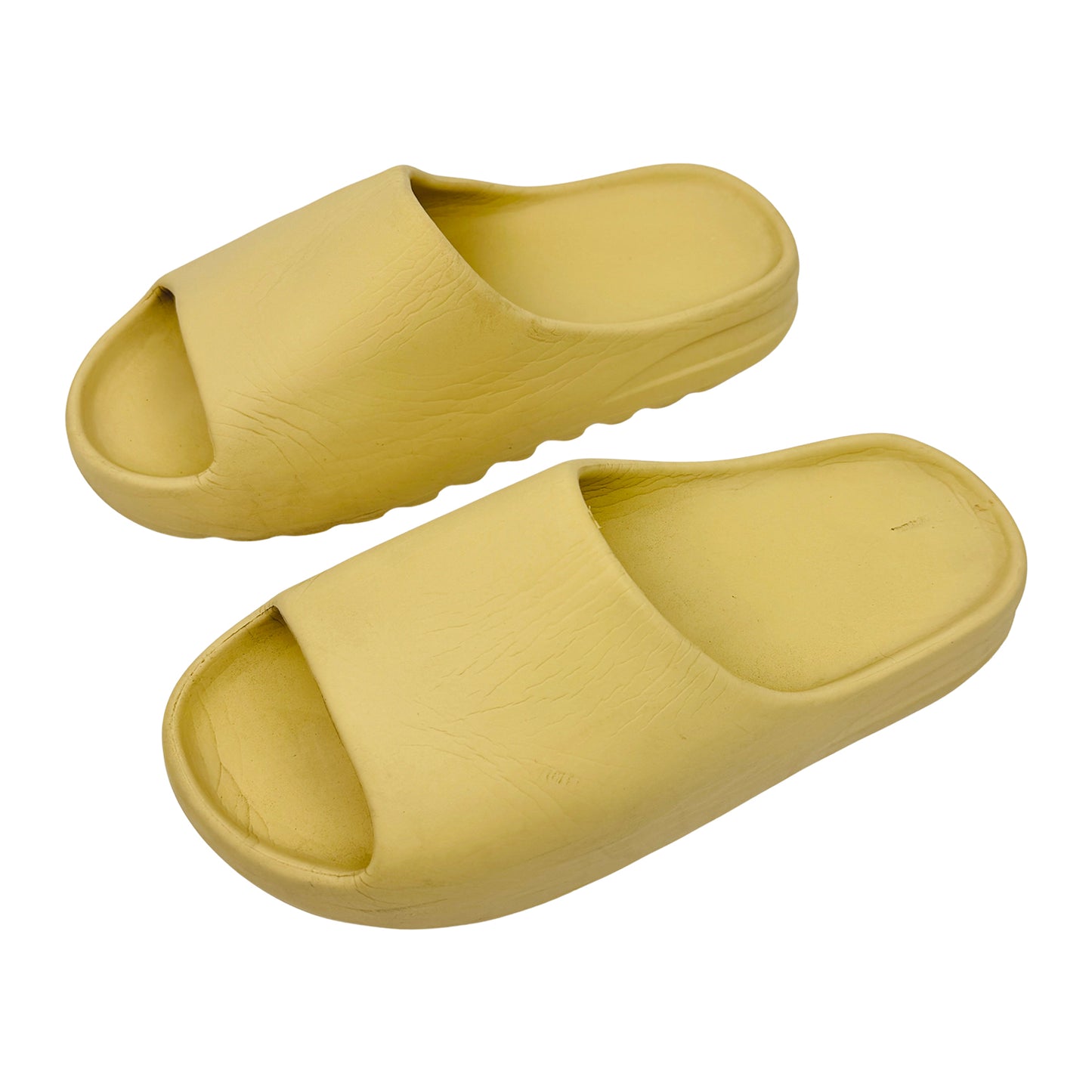 Adidas Men's Yeezy 'Desert Sand' Slides (Size 43/43.5) - FW6344