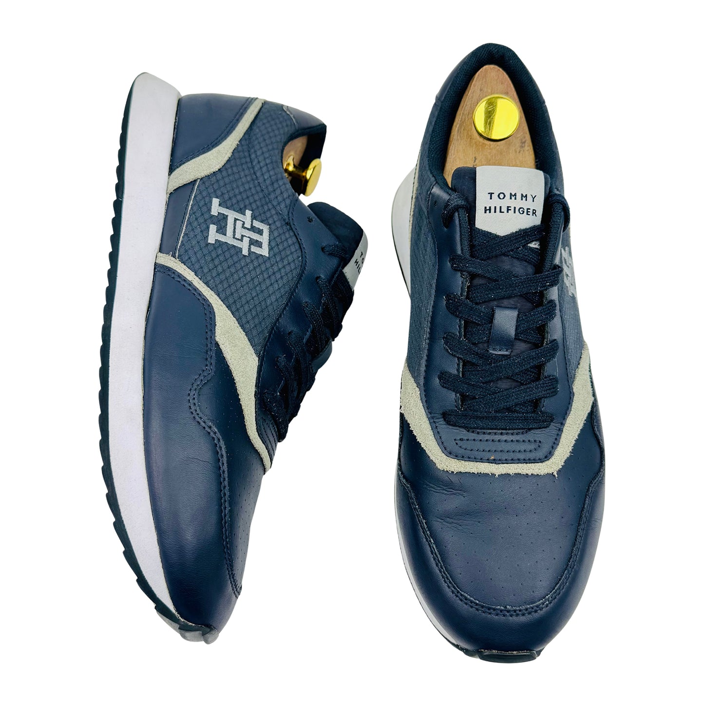 Tommy Hilfiger Runner Evo Mix LTH Mix Sneakers (Size 43) - FM0FM04887