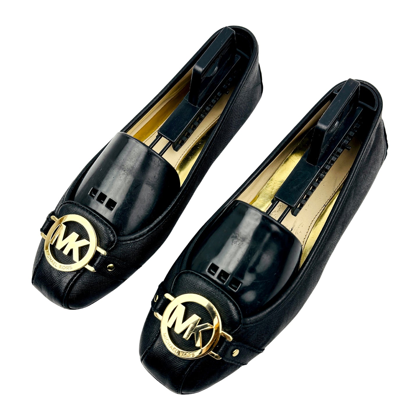 Michael Kors Fulton Saffiano Leather Moccasins (Size 37)