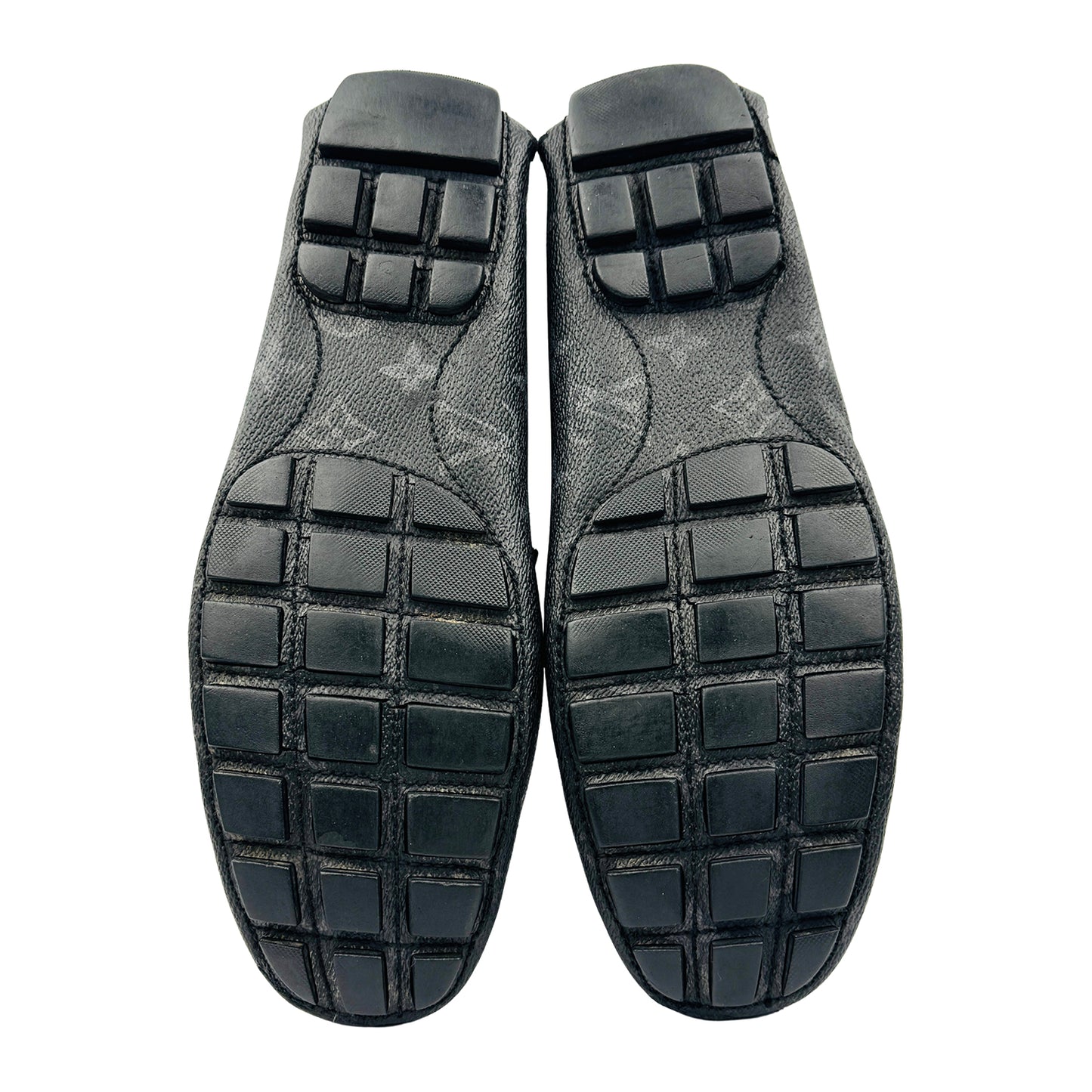 Louis Vuitton S Lock LV Monogram Driving Loafers (Size 40/40.5)