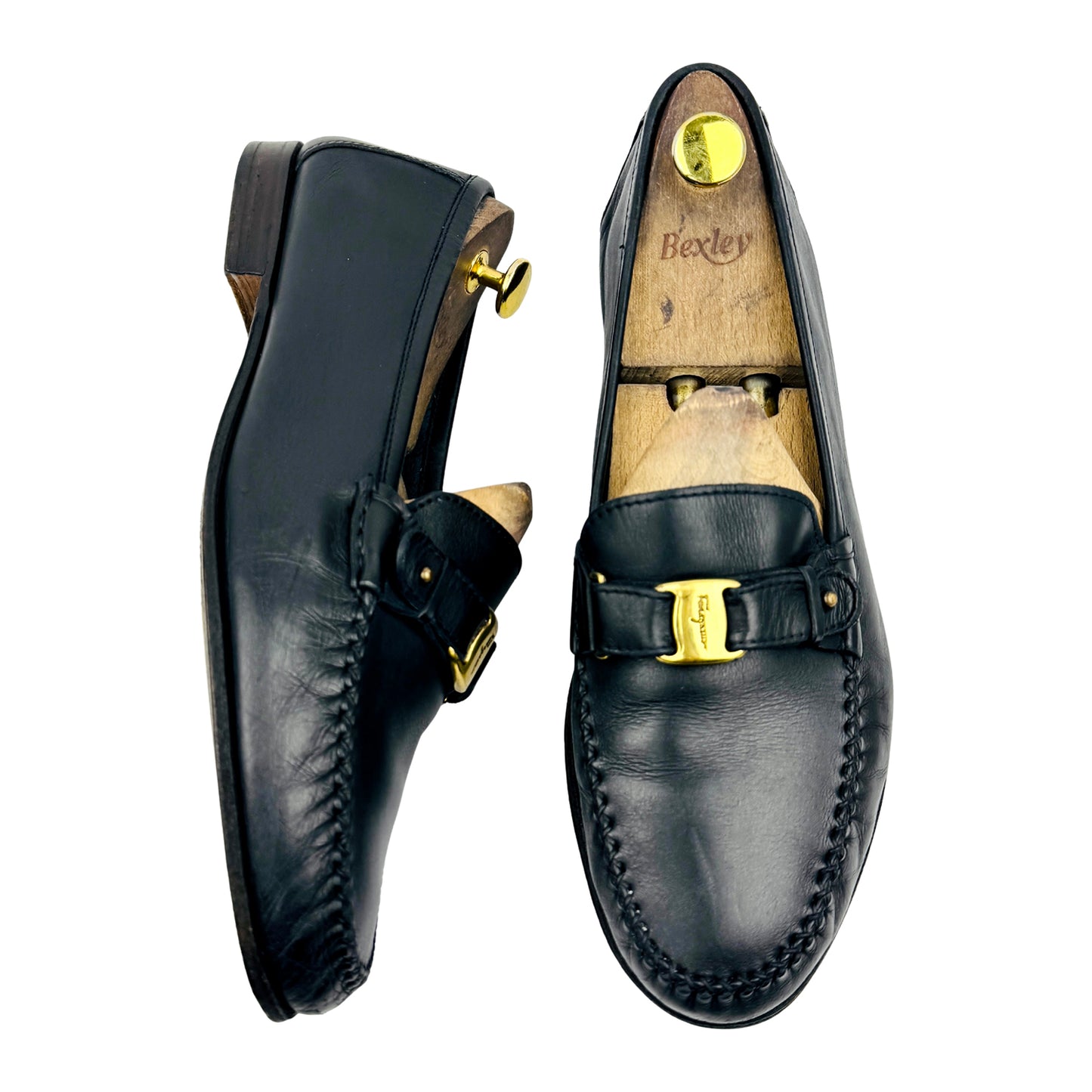 Salvatore Ferragamo Gancini Buckle Loafers (Size 44/44.5)