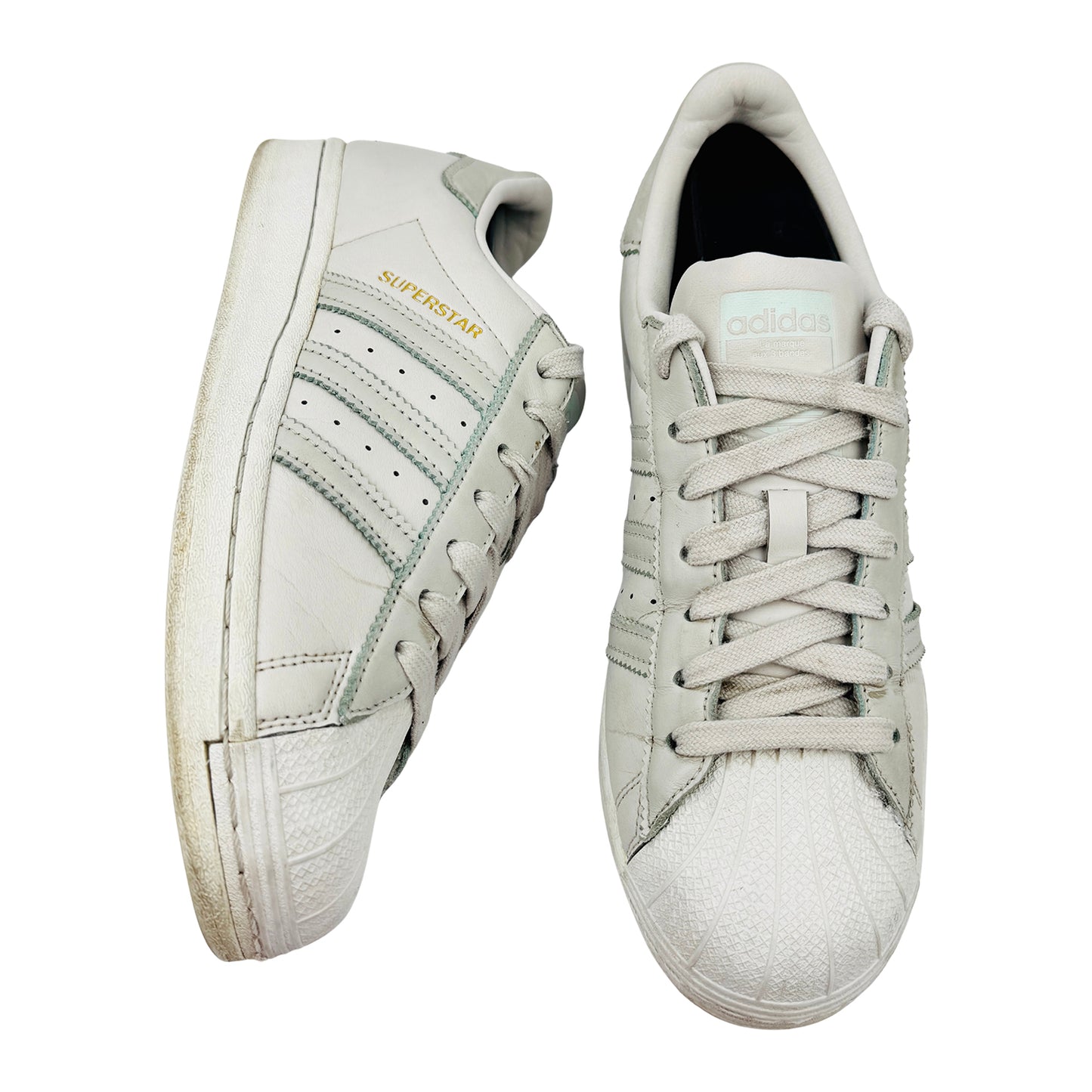 Adidas Superstar 'Grey One' Sneakers (Size 40) - GX2010