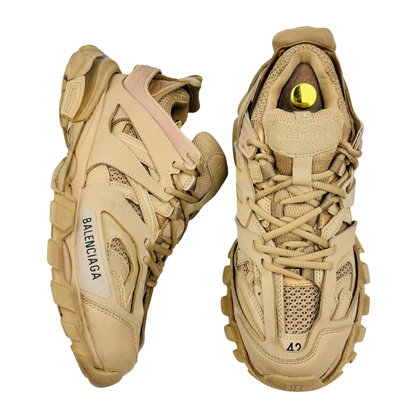 Balenciaga Track Beige Sneakers (Size 42) - 54203