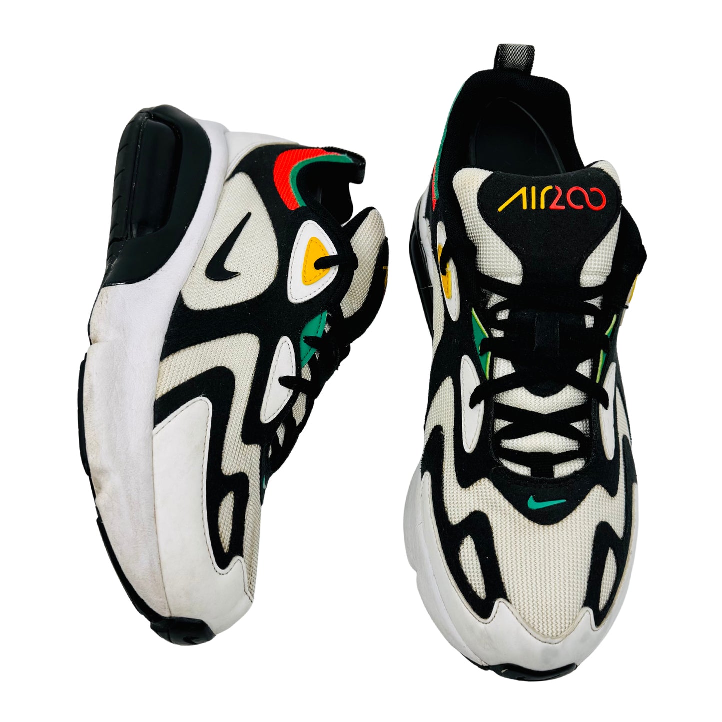 Nike Air Max 200 GS 'Bright Crimson' Shoes (Size 38) - AT5627-100