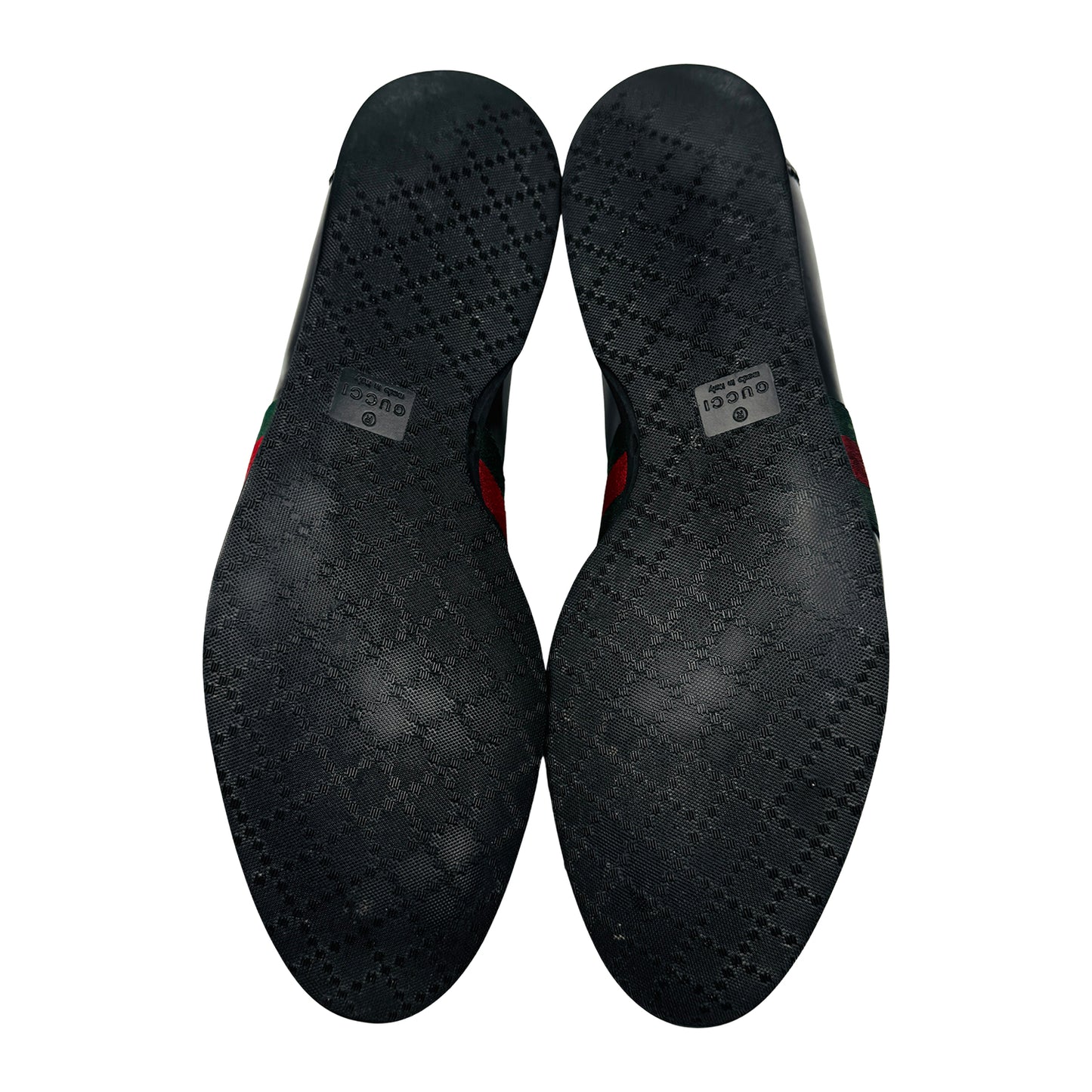 Gucci Men's Black Penny Strap Loafers (Size 43.5) - 233488