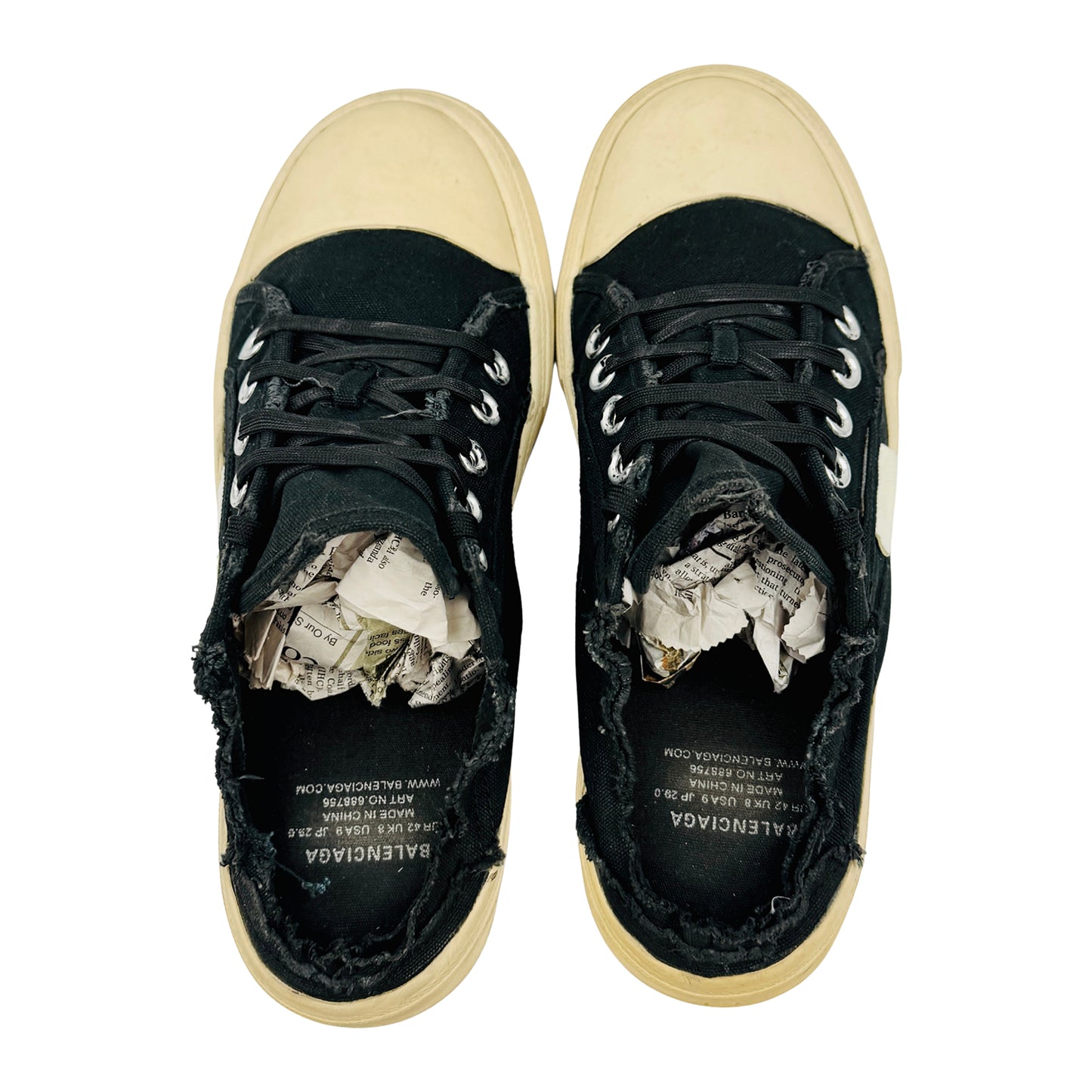 Balenciaga Black Sneaker Mules (Size 42)