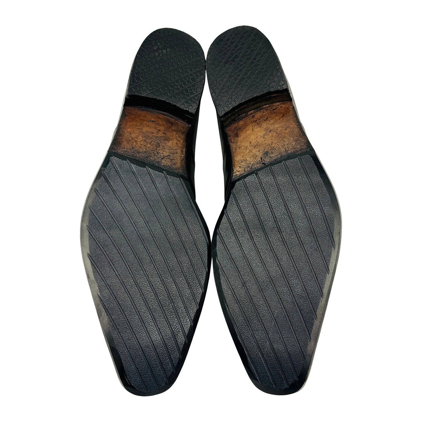 Gucci Black Interlocking G Shoes (Size 42.5) - 114416