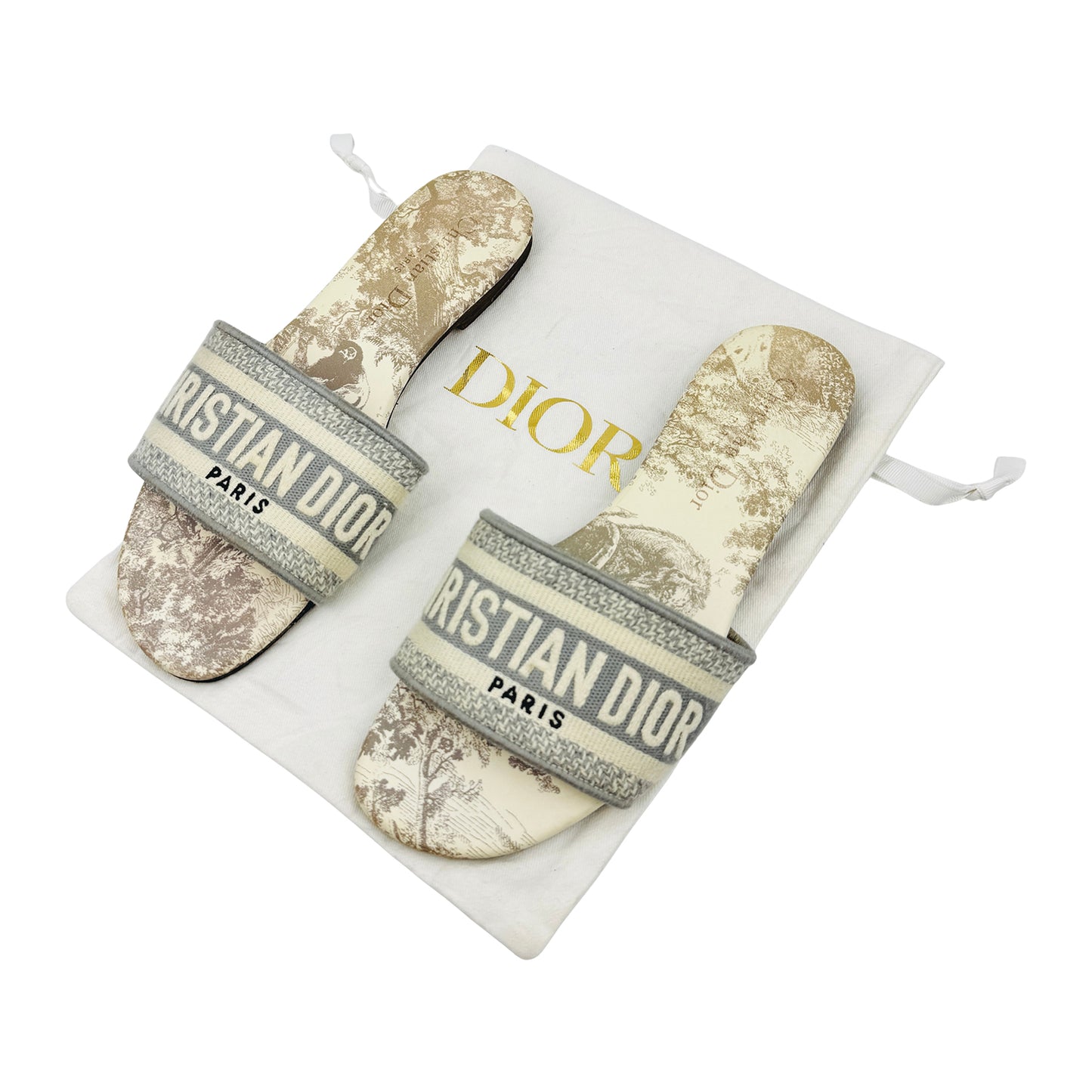 Christian Dior Women's Dway Sandal Slides (Size 36)