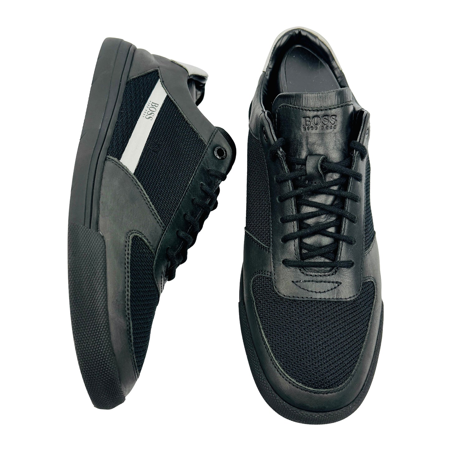 Hugo Boss Cosmopool Black Sneakers (Size 41) - 50432768