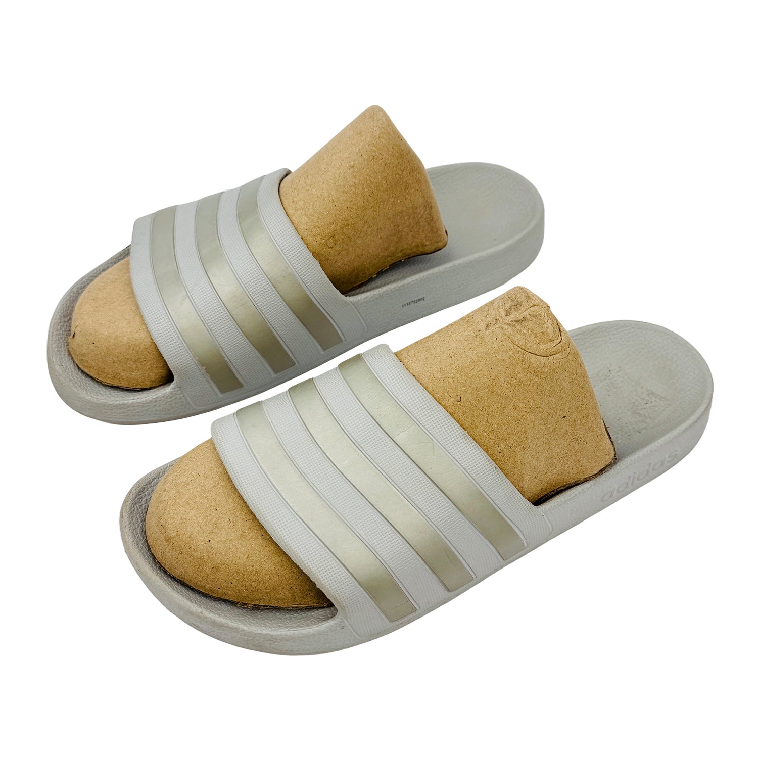 Left Side image of Adidas Adilette Aqua Slides (Size 42) - EF1730