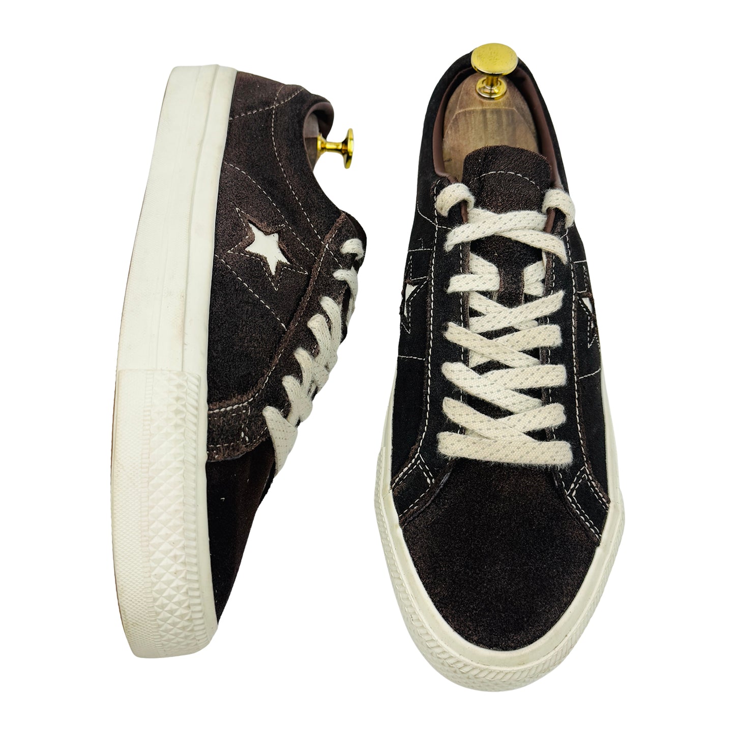 Converse One Star Pro Ox Brown Sneakers (Size 43) - 167933C