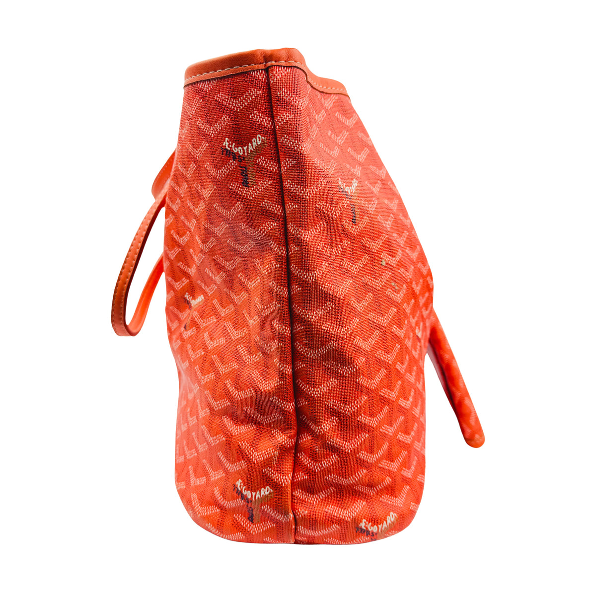 Goyard Saint Louis PM 'Bright Orange' Tote Bag