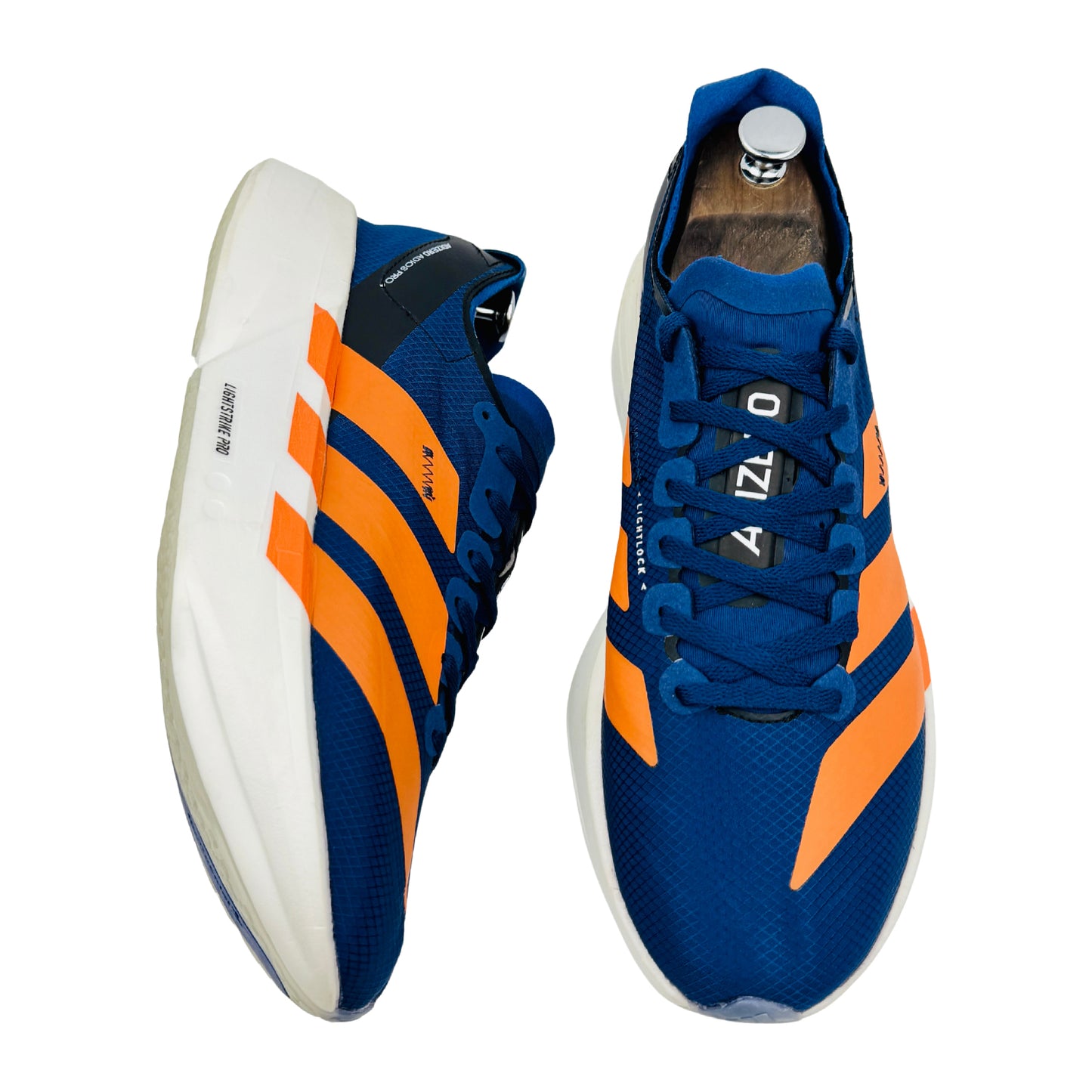 Adidas Adios Pro 4 'Dark Blue' Shoes (Size 45.5) - JR6370