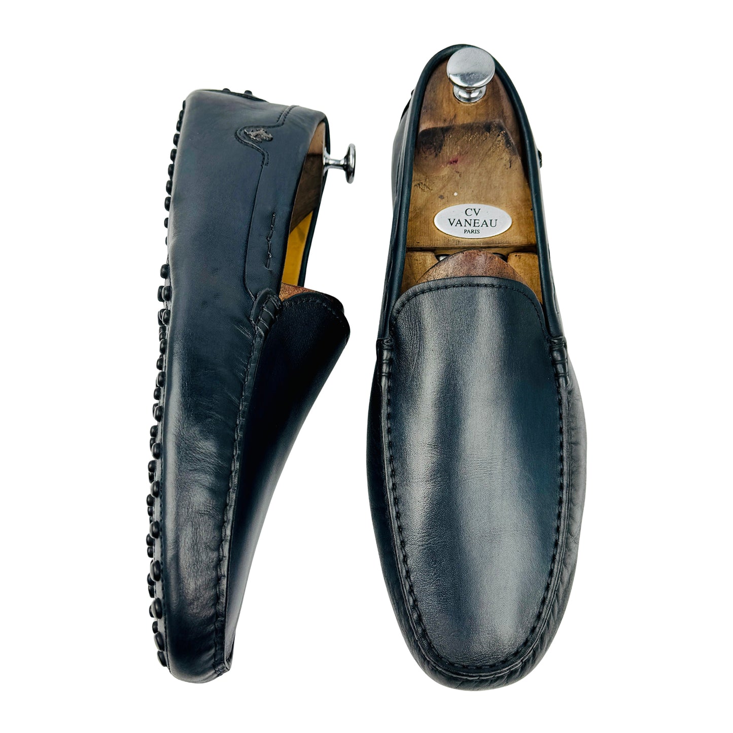 Tod’s For Ferrari Blue Gommino Loafers (Size 45/45.5)