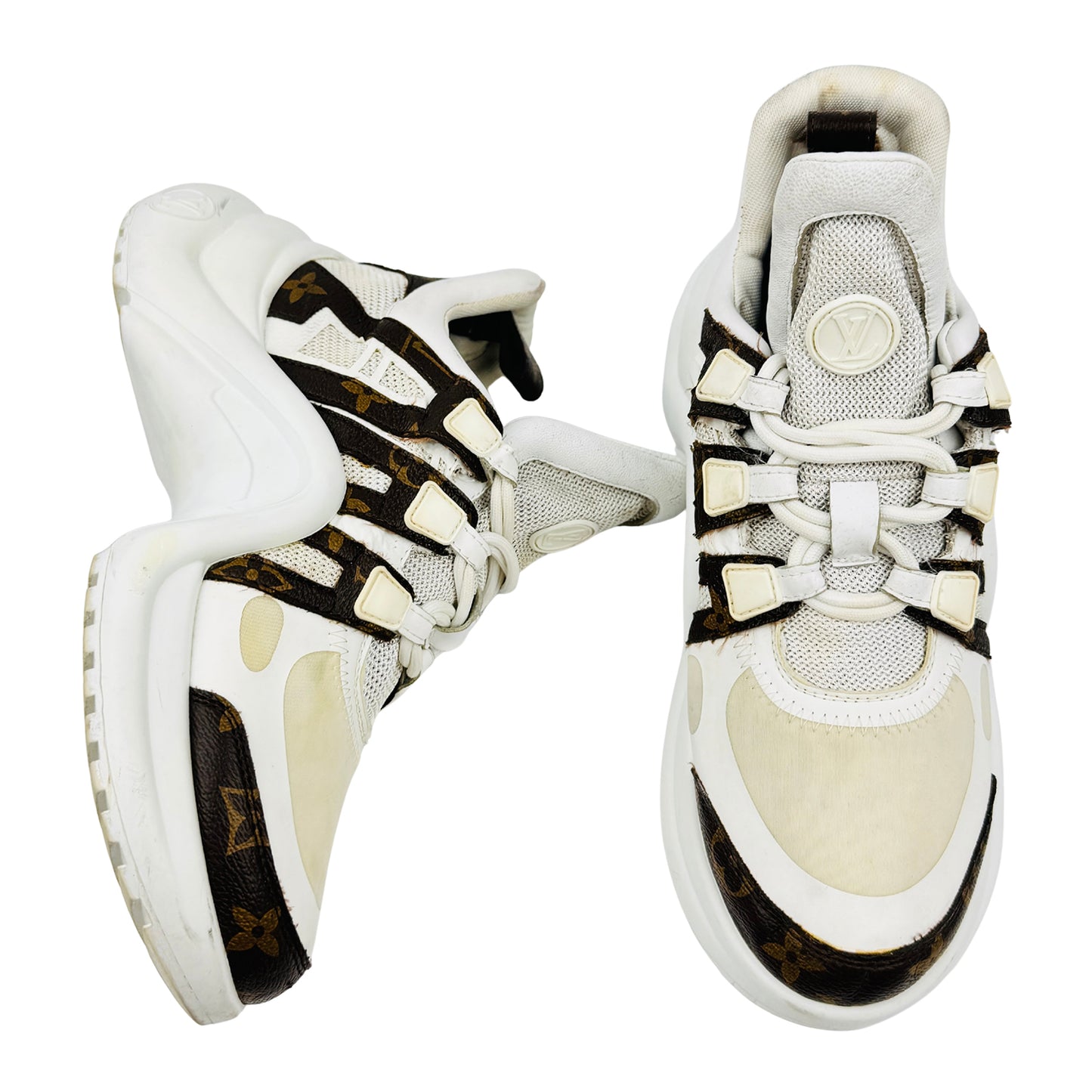 Louis Vuitton Archlight White Shoes (Size 38)