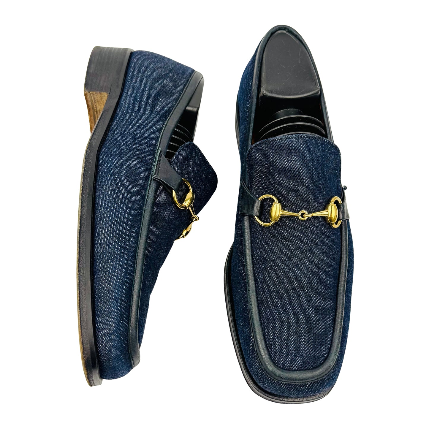 Gucci Men's 'Dark Indigo' Denim Loafer (Size 42/42.5)