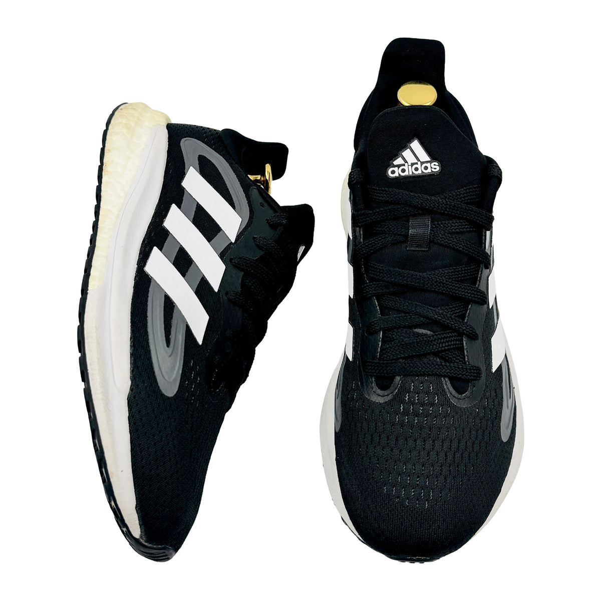Adidas Solar Glide 4 ST 'Black White' Shoes (Size 42) - FY4111