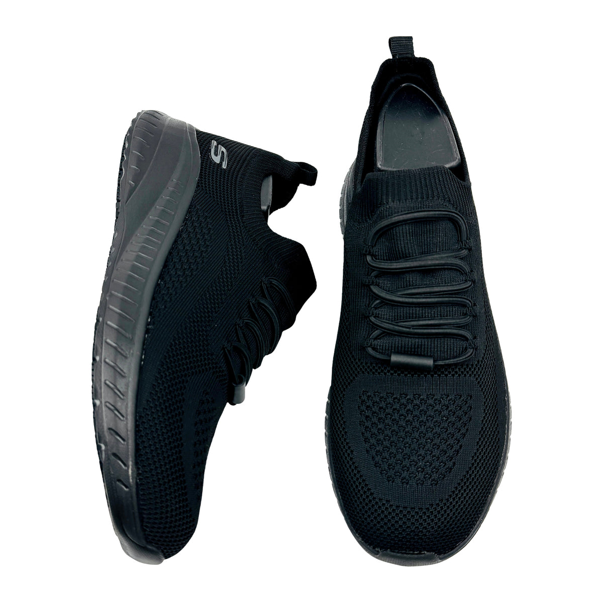 Skechers Work Relaxed Fit: BOBS Sport Squad Chaos SR Shoes (Size 38) - 108145 BLK