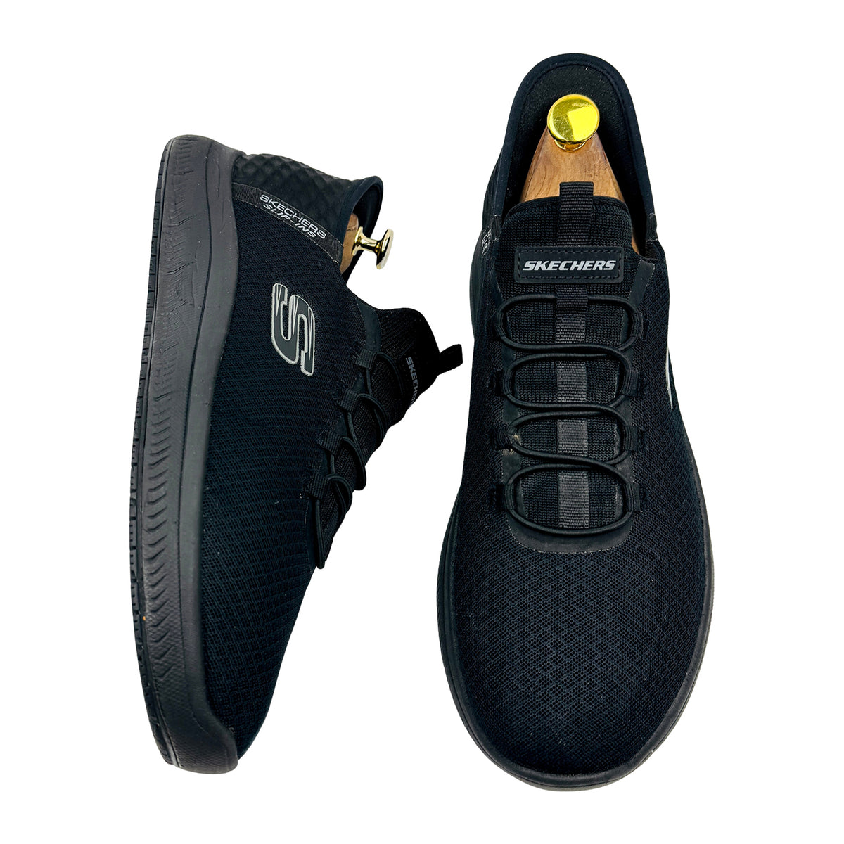 Skechers Slip-ins Work Slip Resistant: Summits - Colsin Shoes (Size 44) - 200205W BBK