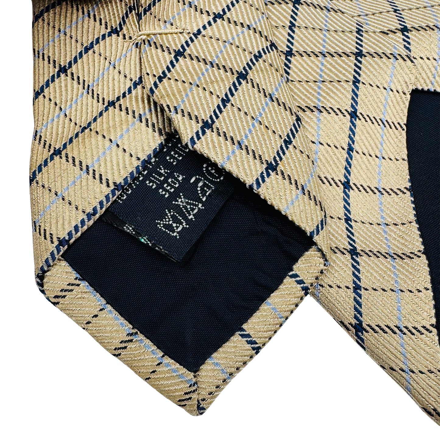 Burberry Beige Silk Tie (Size Regular)