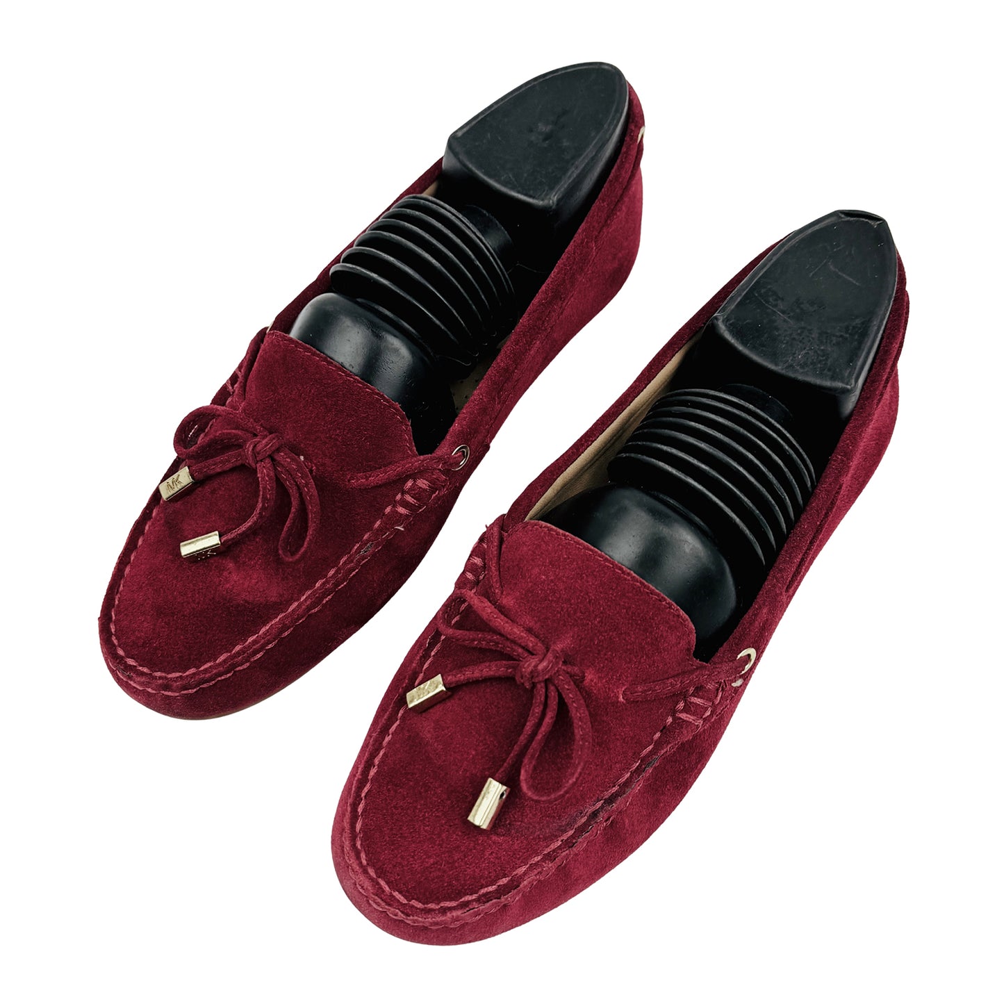 Michael Kors Daisy 'Burgundy' Suede Moccasins (Size 38)