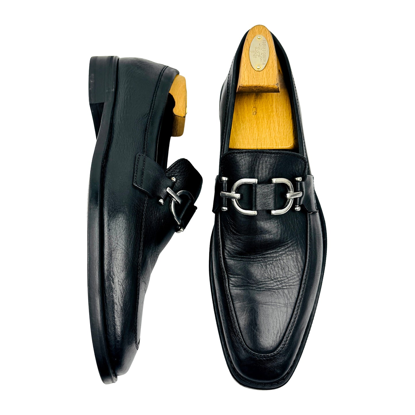 Donald J Pliner Black Horsebit Loafers (Size 43) - BRYC-06