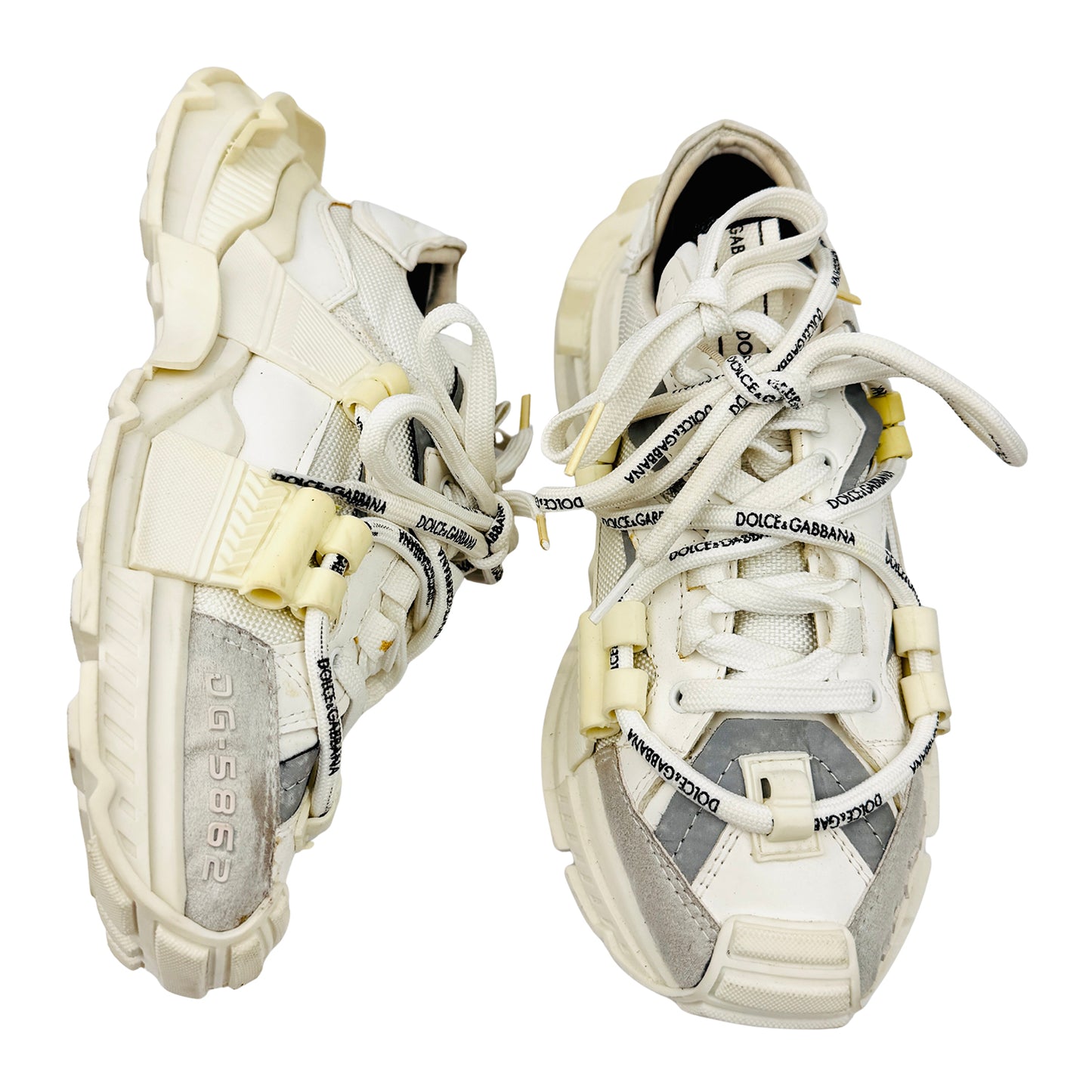 Dolce & Gabbana Space Off-White Sneakers (Size 38/39)