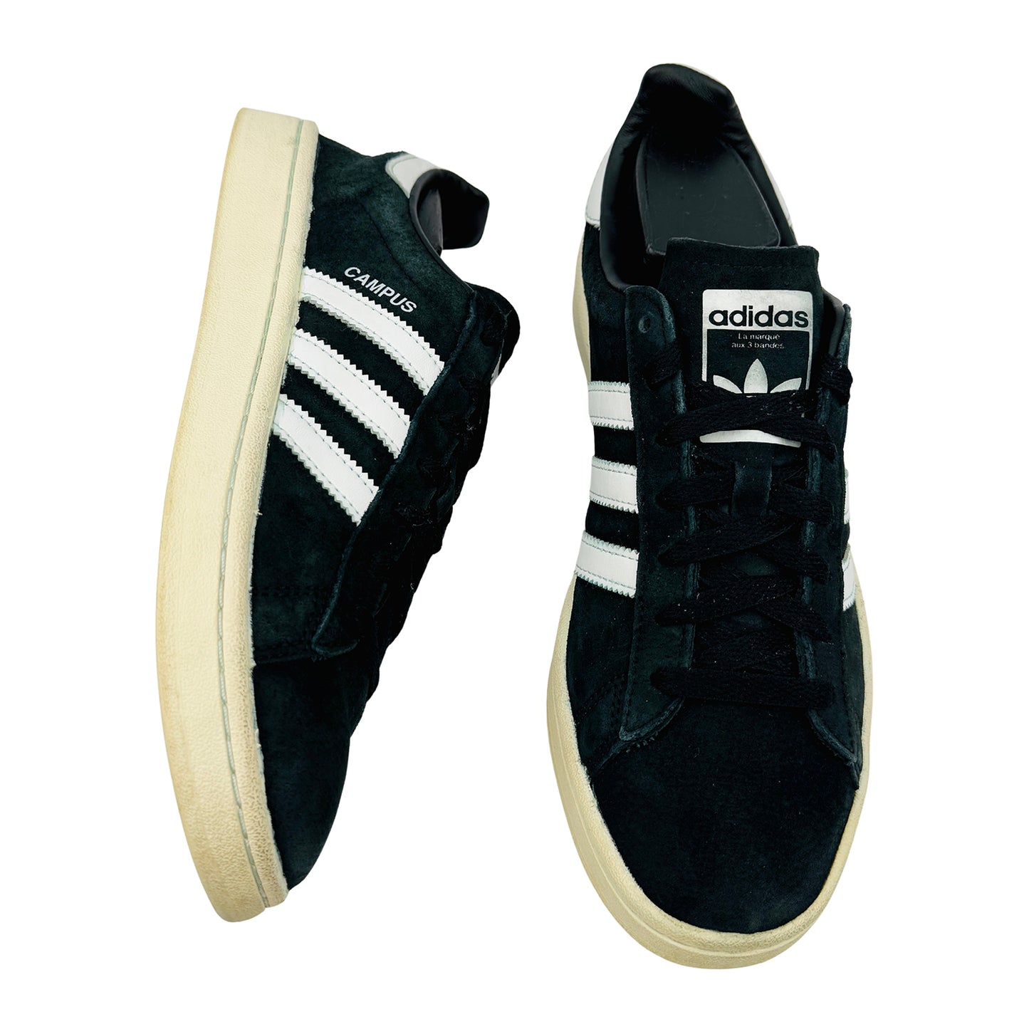 Adidas Campus 'Core Black' Sneakers (Size 40/40.5) - BZ0084