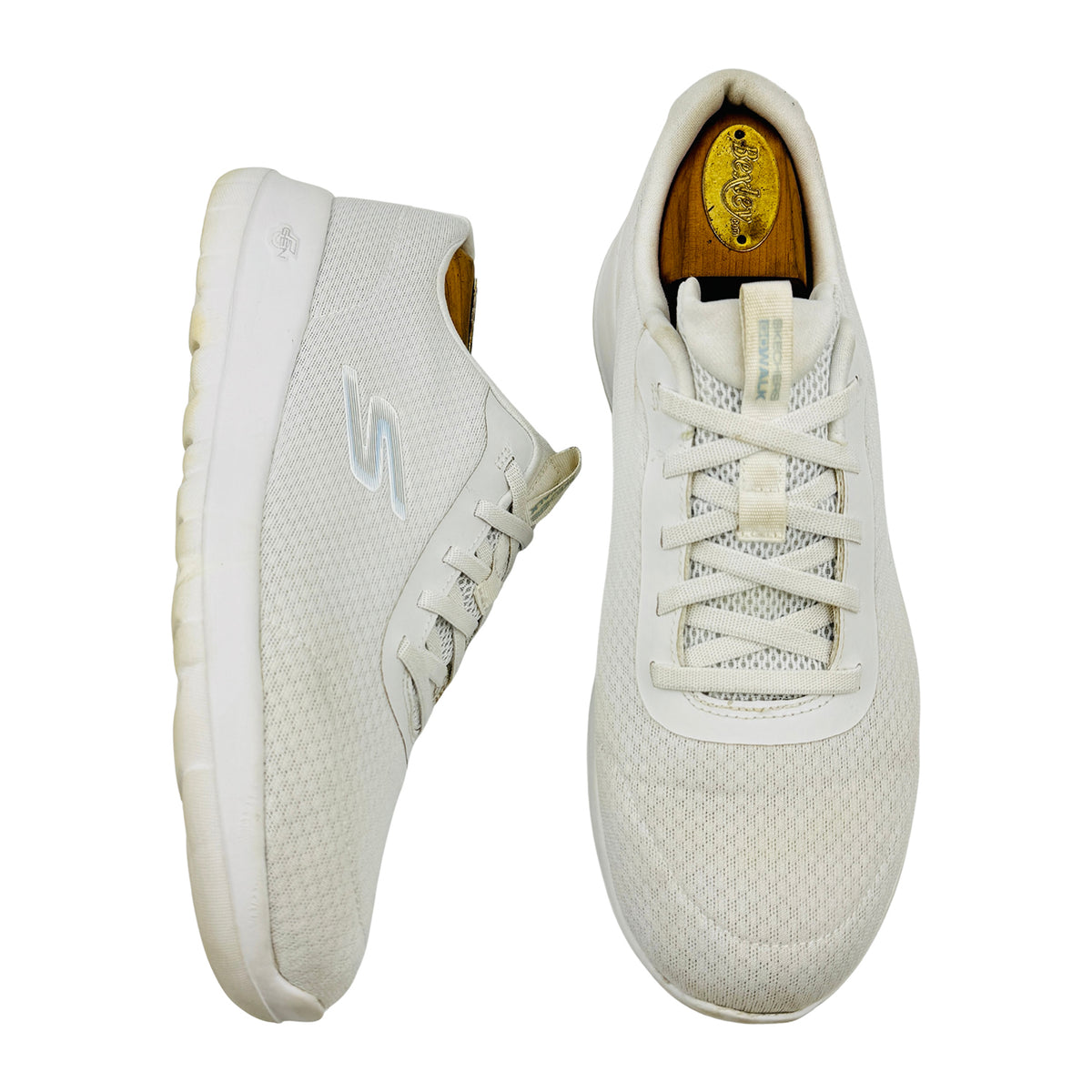 Skechers GO WALK Joy - Ecstatic Shoes (Size 40/40.5) - 124094-WBL