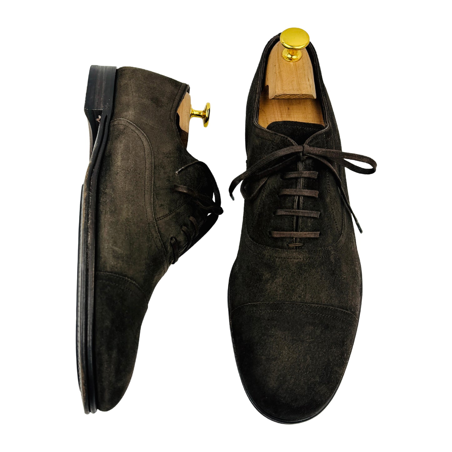 Dolce & Gabbana Dark Brown Oxford Shoes (Size 42/42.5)
