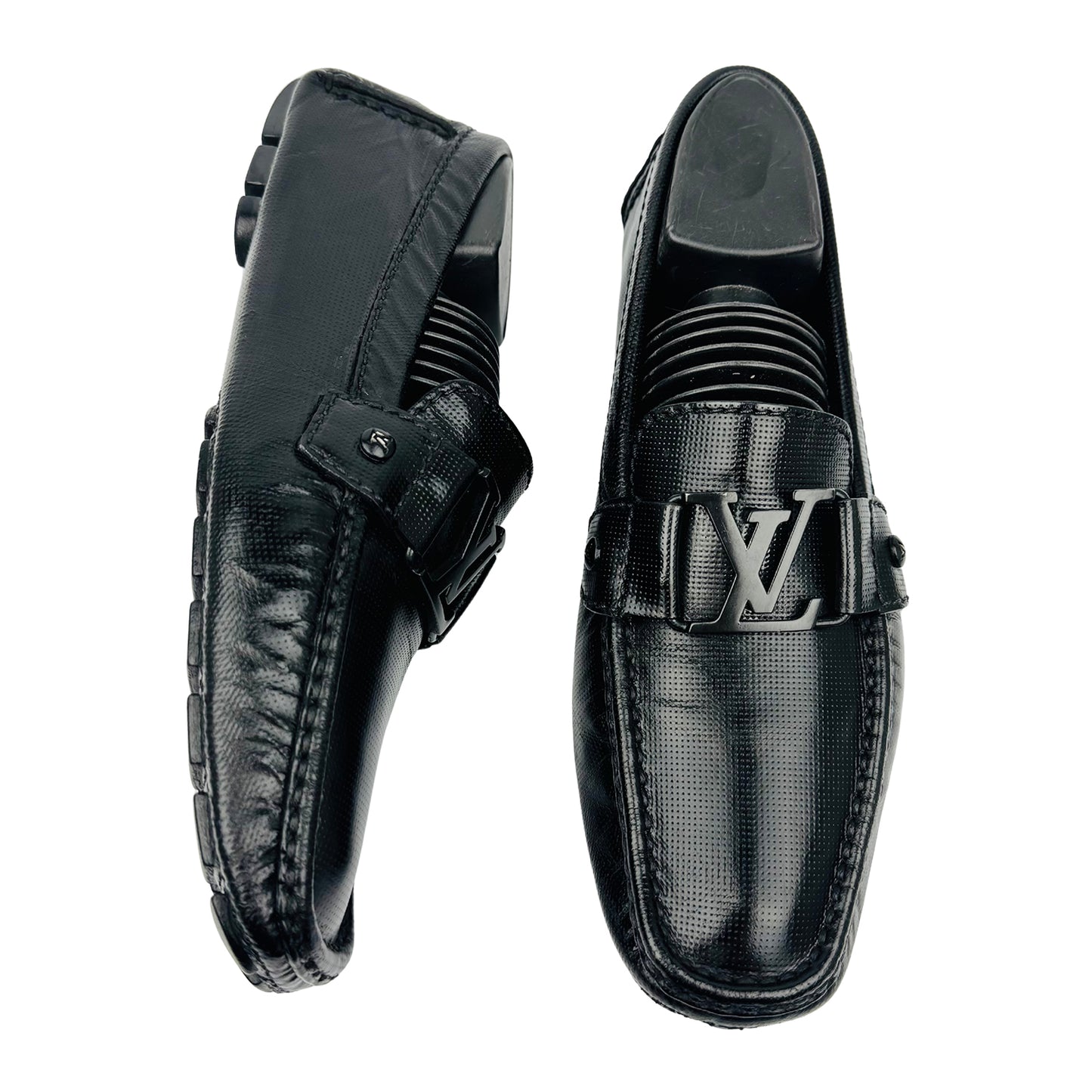 Louis Vuitton Monte Carlo Black Logo Loafer (Size 40.5/41)