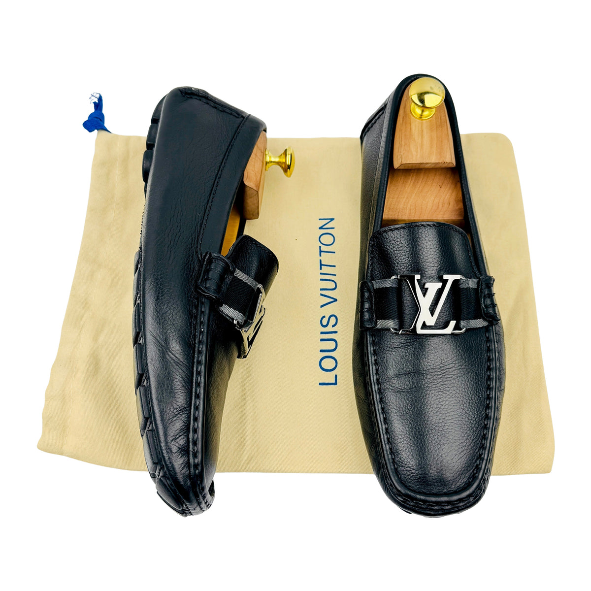 Louis Vuitton Monte Carlo Leather Driving Loafers (Size 43/43.5)