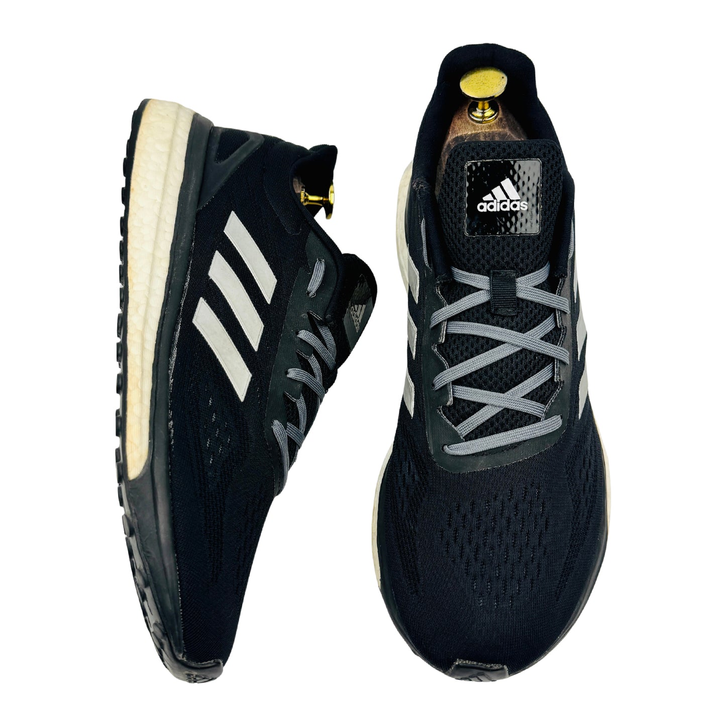 Adidas Response LT 'Black White' Shoes (Size 42) - BA7545