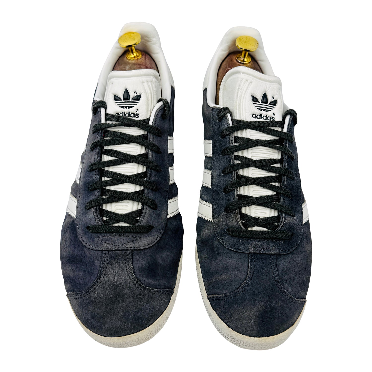 Front image of Adidas Suede Gazelle Shoes (Size 42) - BB2502