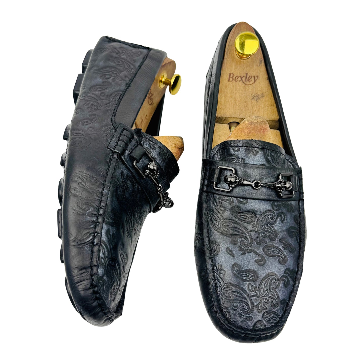 Robert Graham Battlestar Leather Loafer (Size 43/43.5)