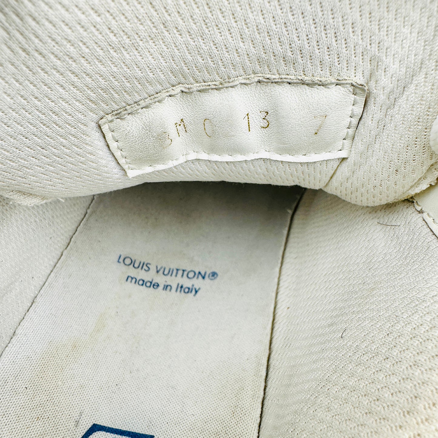 Louis Vuitton Men's LV Trainer Blue Sneakers (Size 41/41.5)