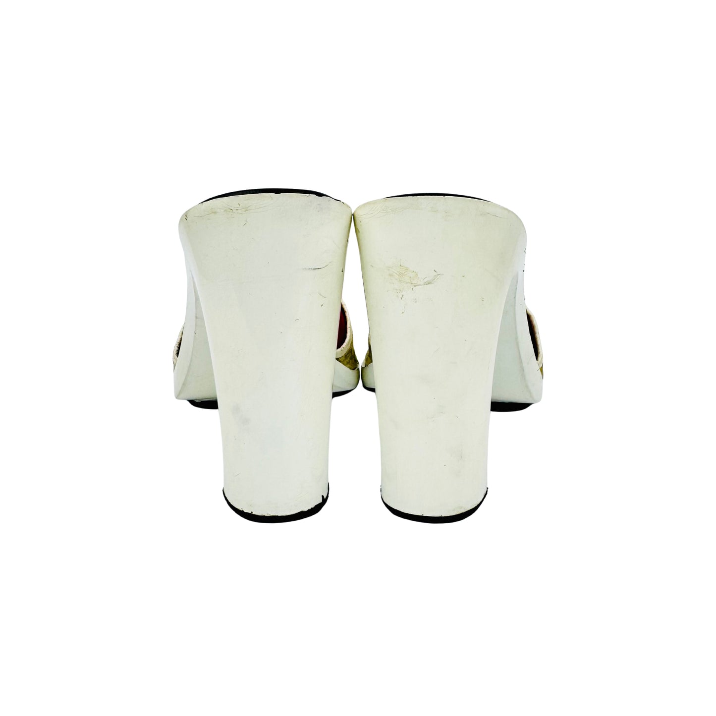 Gucci Women's GG Supreme Canvas Heels (Size 37/37.5)