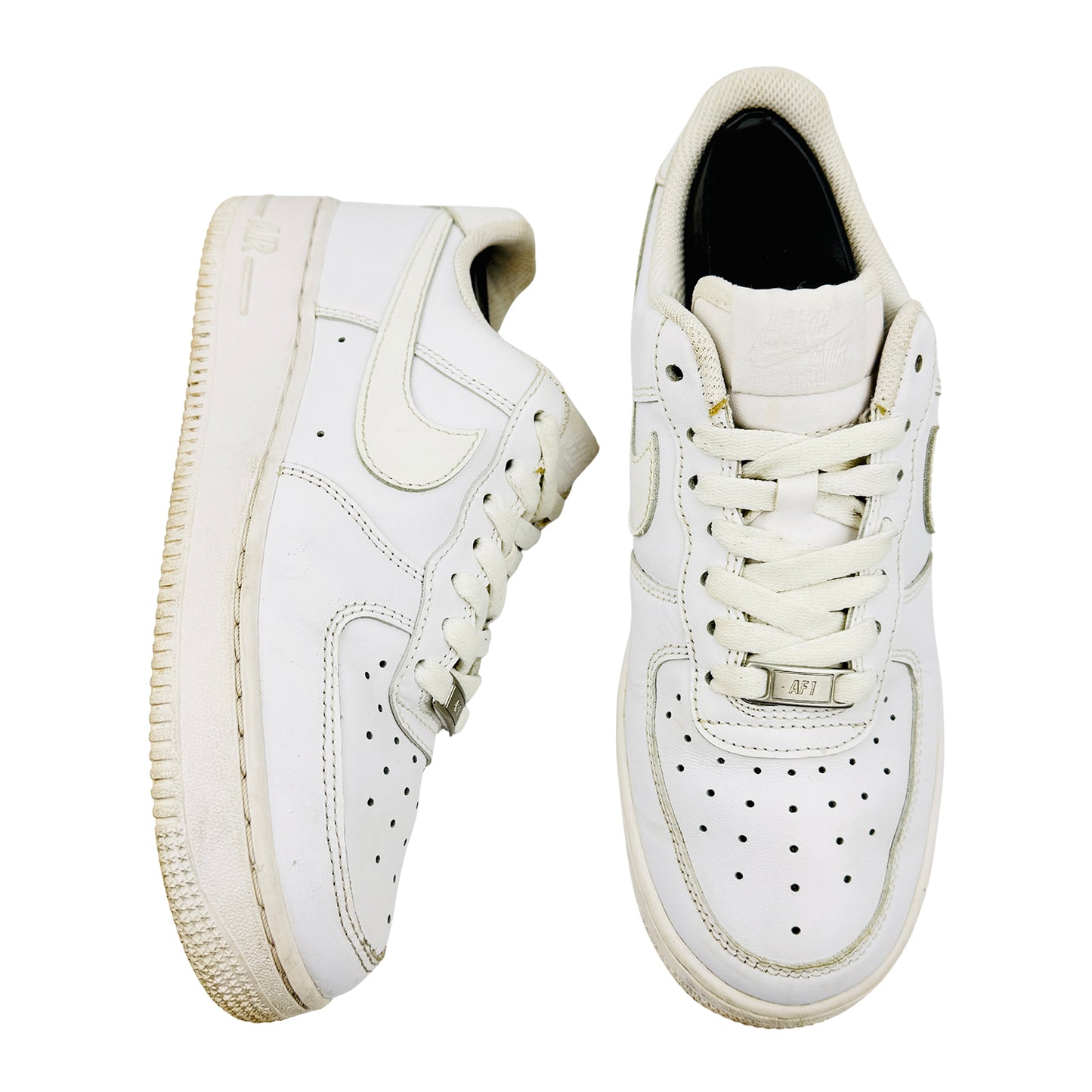 Nike Air Force 1 '07 'Triple White' Sneakers (Size 38.5) - DD8959-100