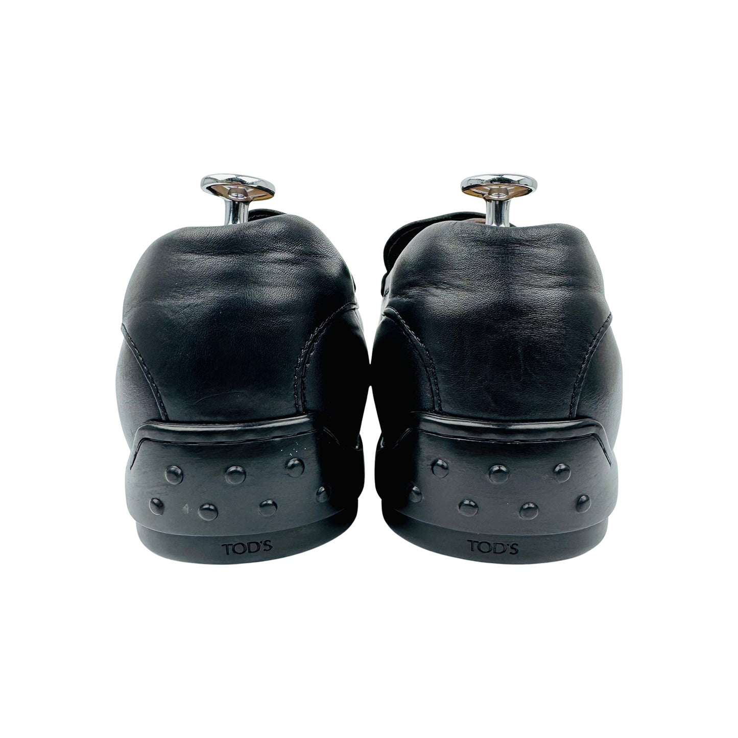 Tod's Men's Black City Gommino Loafers (Size 44/44.5)