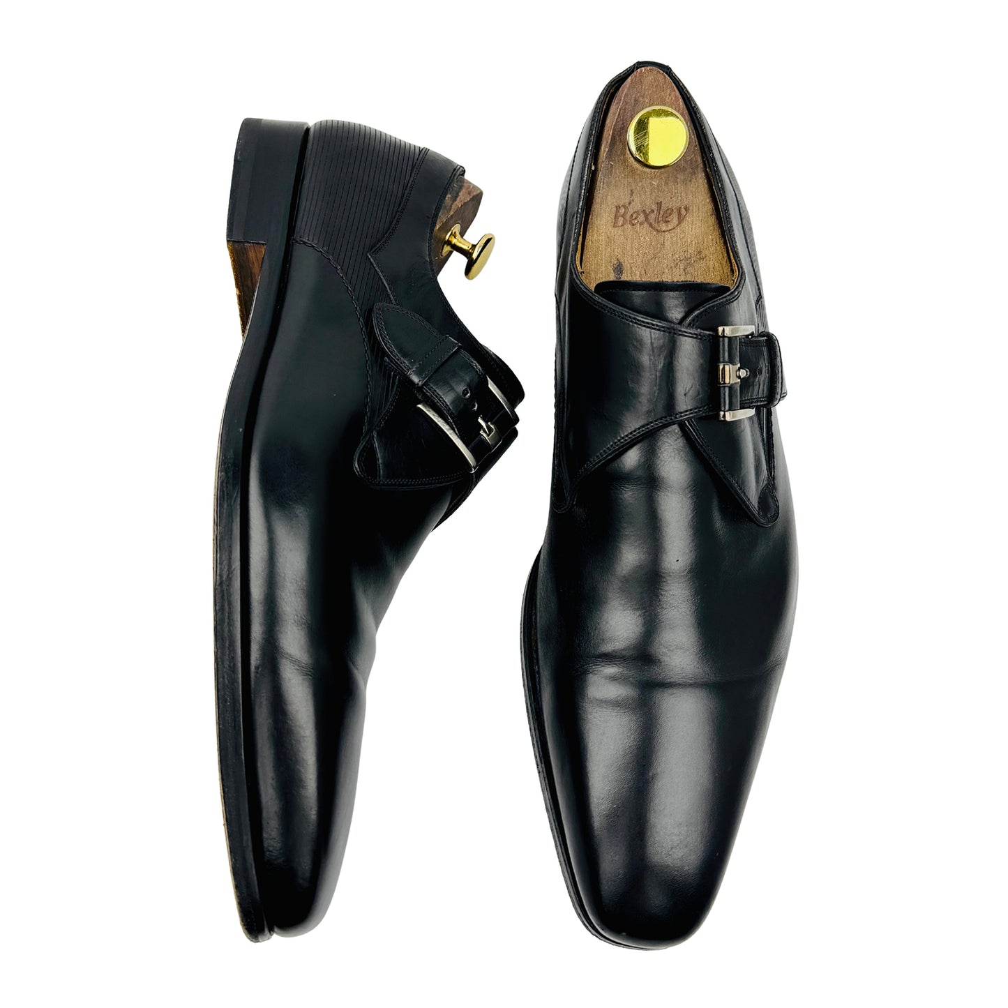 Magnanni Marco II Single Monk Strap Shoes (Size 44/44.5)