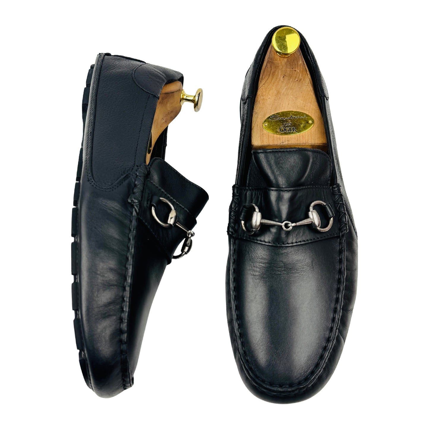 Gucci Men's Horsebit Driving Loafers (Size 44.5)