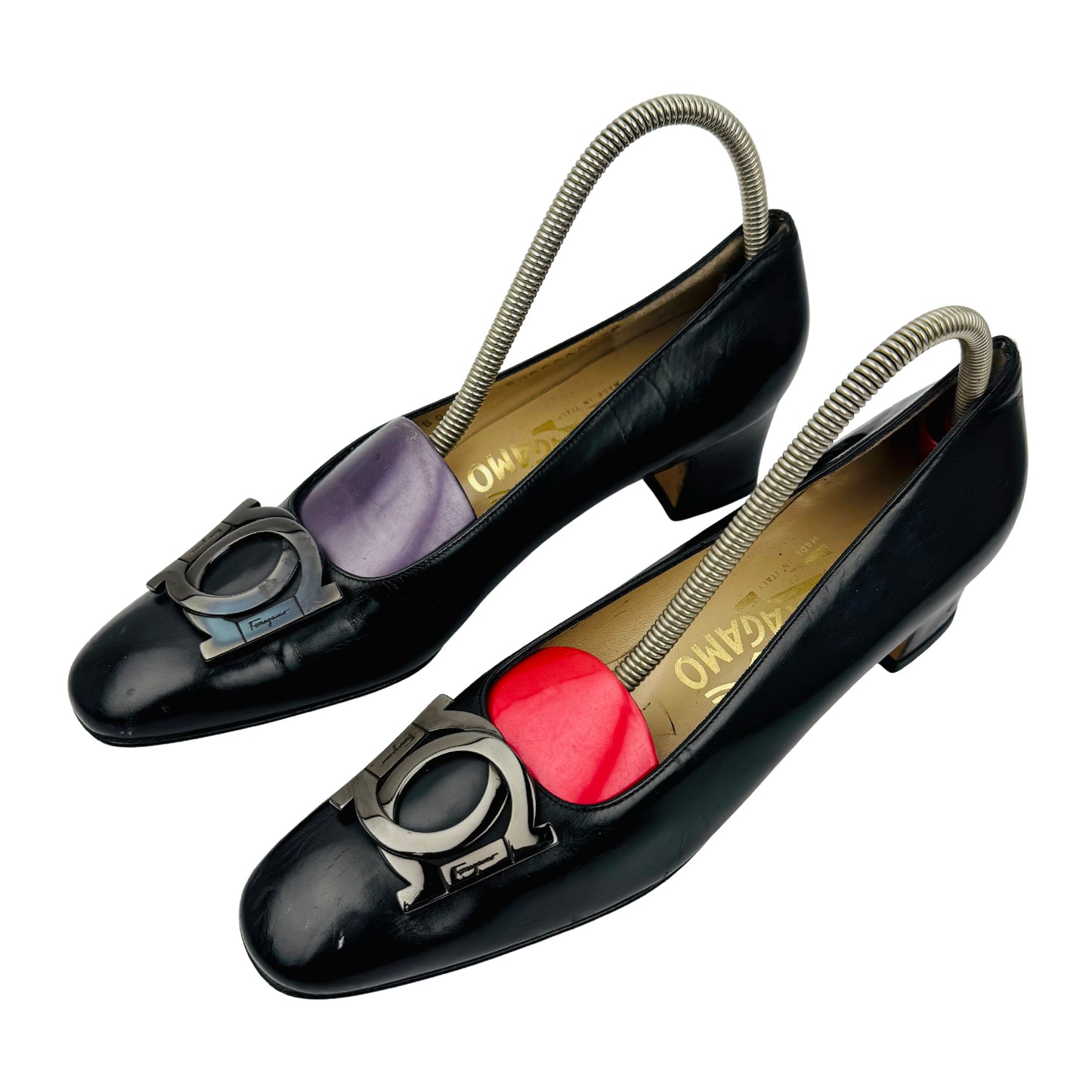 Salvatore Ferragamo Women's Leather Pumps (Size 37/37.5)