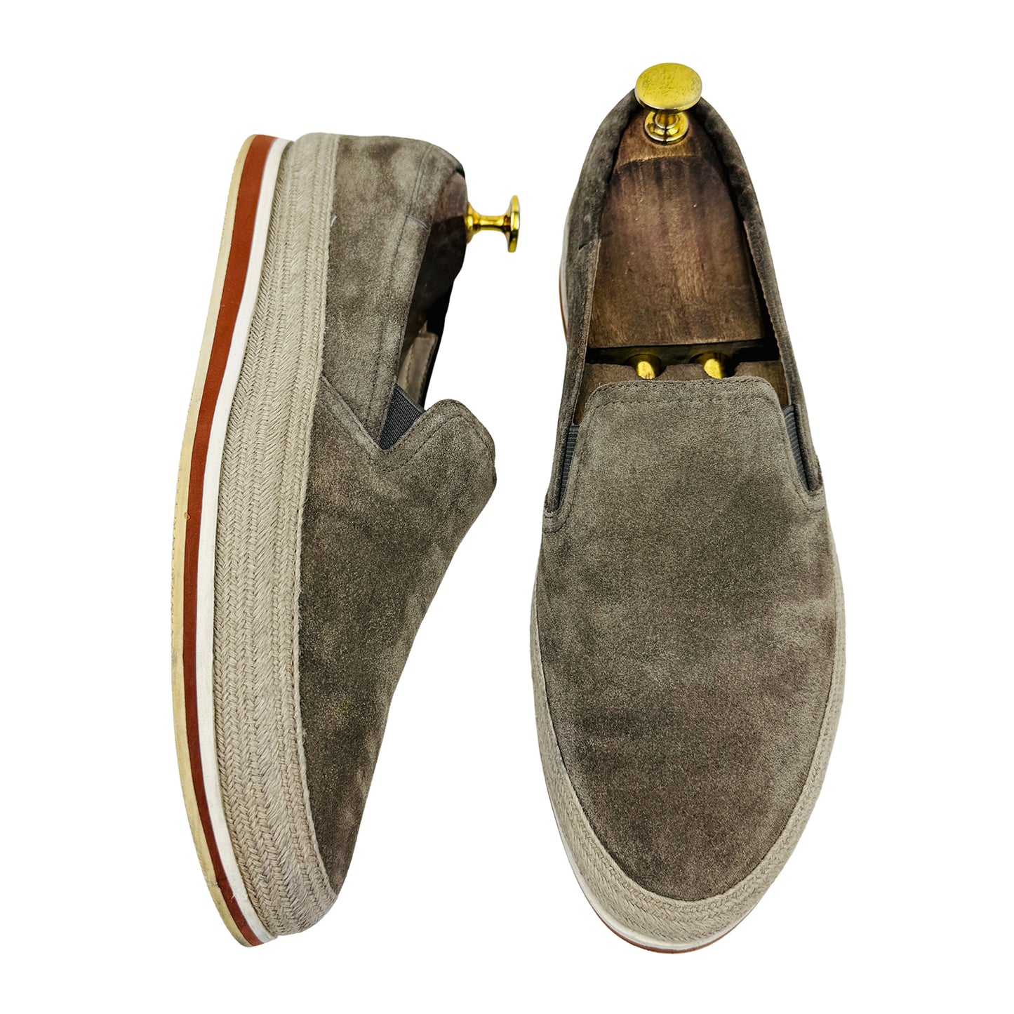 Prada Men's Espadrille Shoes (Size 41) - 4D2363