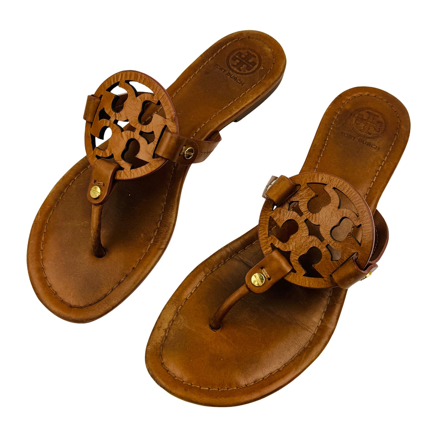 Tory Burch Miller Thong Sandal Slippers (Size 38) - 5930