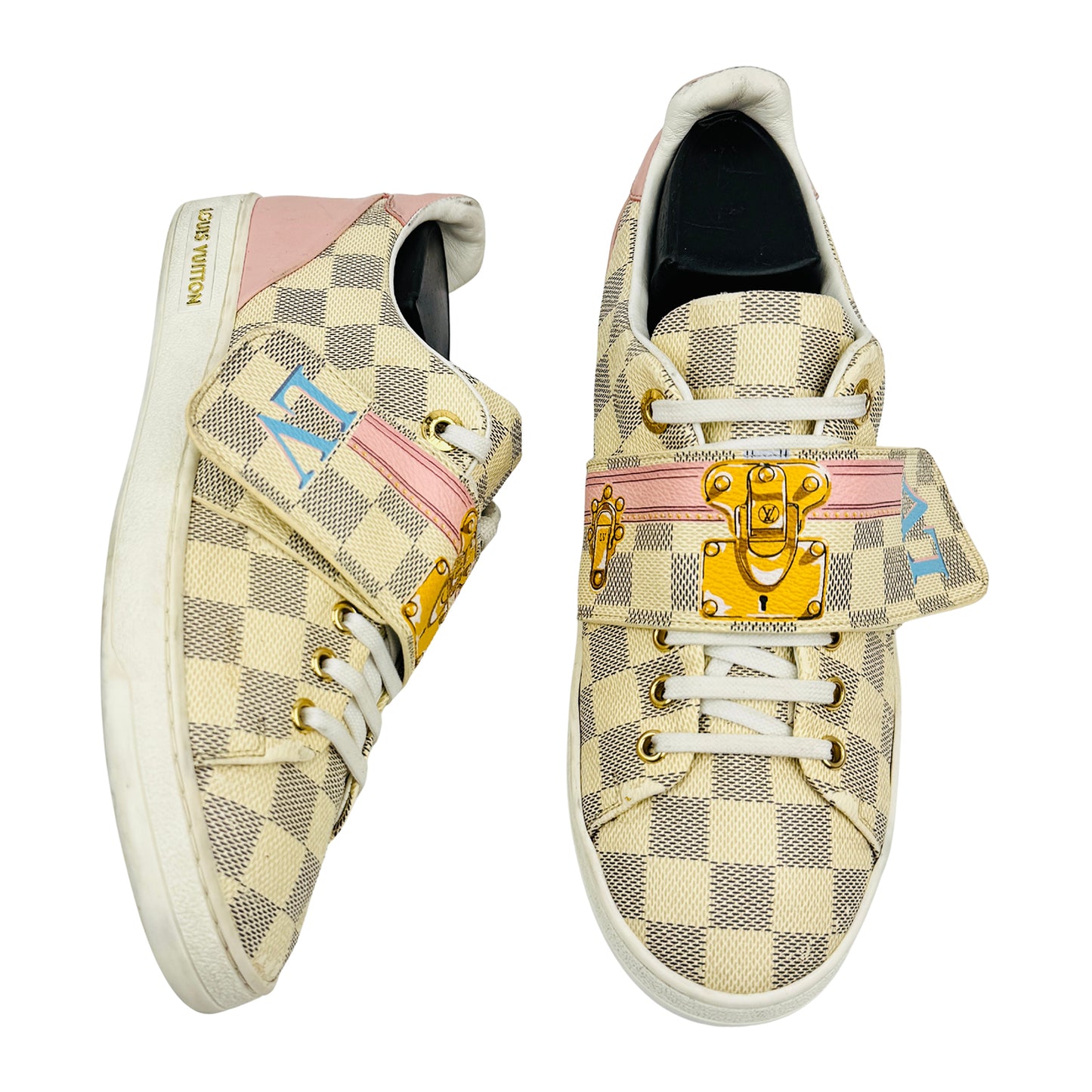 Louis Vuitton Frontrow 'Summer Trunks' Sneakers (Size 39)