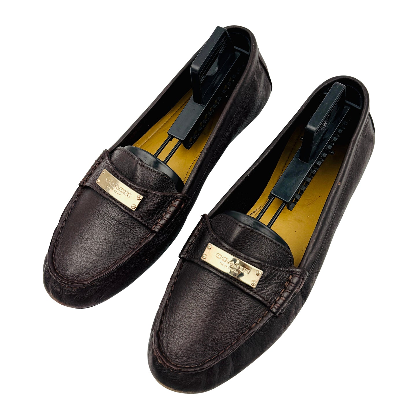 Coach Fredrica Brown Loafers (Size 38) - A5175