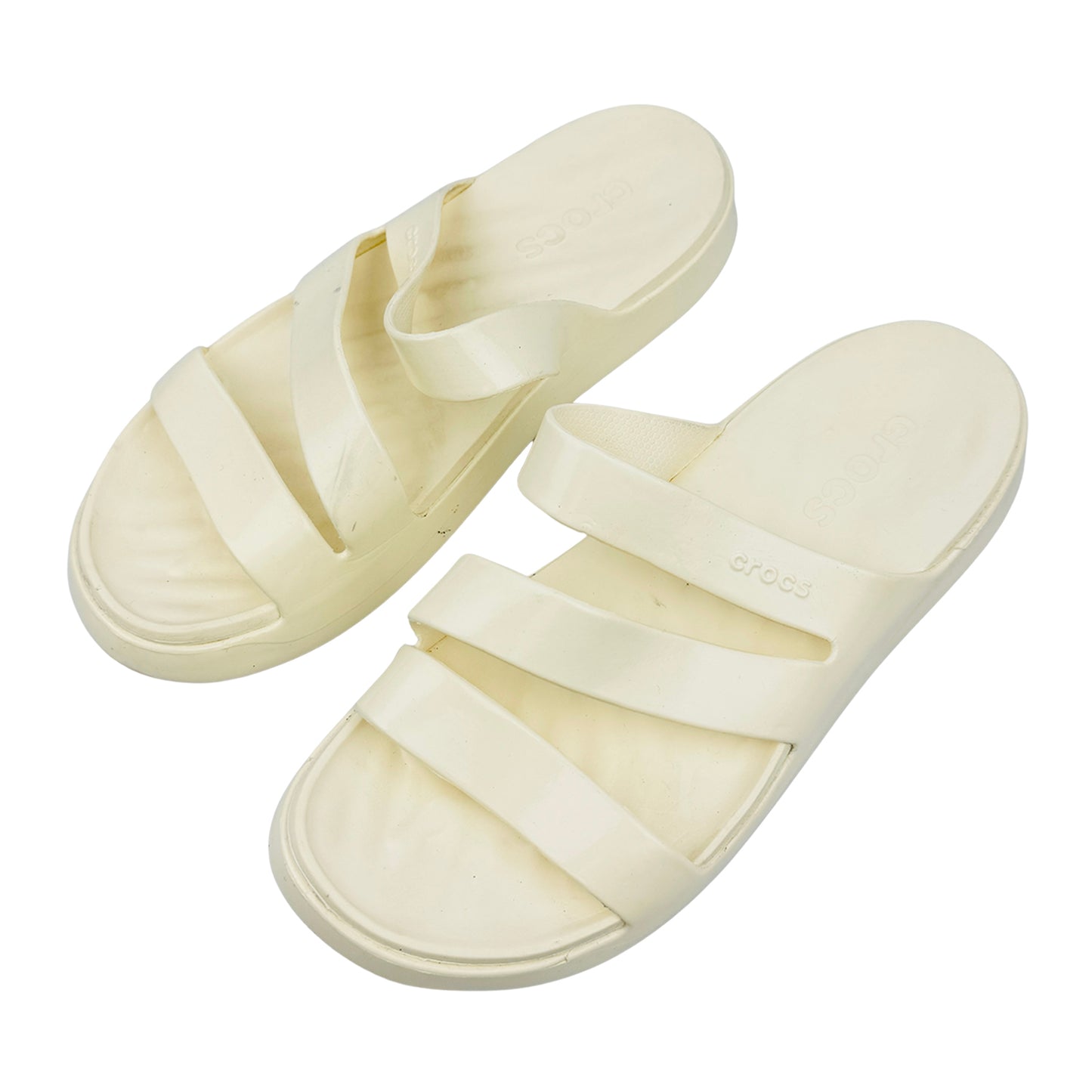 Crocs Getaway Strappy Slippers (Size 39/39.5) - 211296