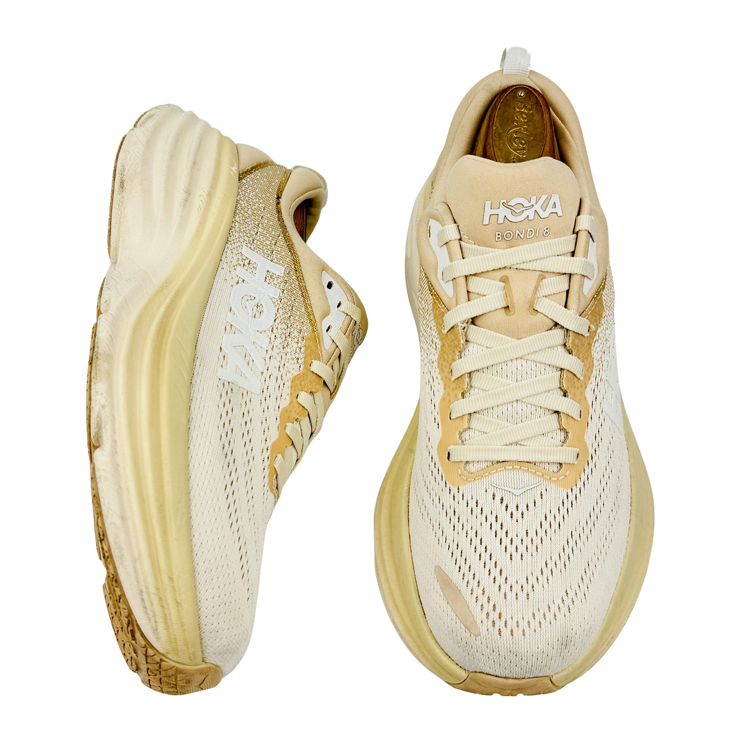 Hoka Bondi 8 'Shifting Sand' Shoes (Size 41/41.5) - 1127952 SSEG